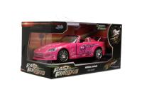 Rychle a zběsile Sukiino auto 2001 Honda S2000 růžová 1:32